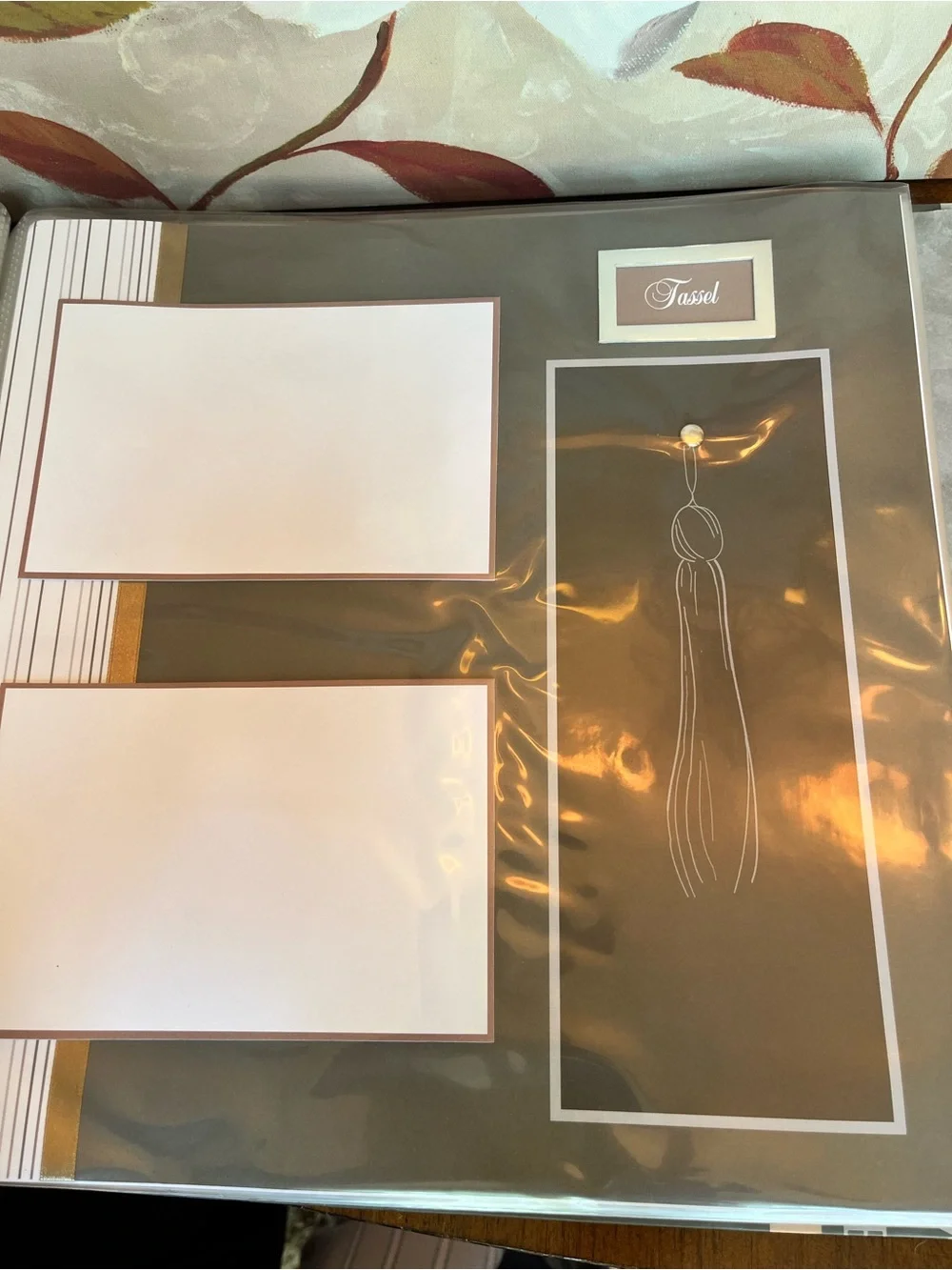 C.R. Gibson Tapestry Complete Graduation Scrapbook for Capturing Memories (New)